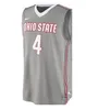 Custom Xxs-6xl Made #4 Aaron Craft Basketball Jerseys Ohio State Buckeyes College Man Women Youth Size S-5xl Any Name Number