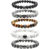8mm natursten pärlor armband bön pärlor för meditation Buddha tibetansk armband för män och kvinnor