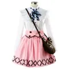 A3! First SUMMER EP Rurikawa Yuki Cosplay Costume A3 Women Dress Daily Suits Christmas Costumes Shirt+Skirt+Bag+Hat