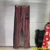 Aghi rossi Pantaloni 20SS UOMINI DONNE DONNE AGUI DI VELVET PANTS ALTA QUALITÀ RACCODIA DELLA SUDODODICE PANNE SUDETTORI