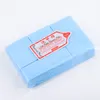 600 stks / zak Nagellak Remover Katoenen Pad Nail Wipe Napkins Manicure Pedicure Gelgereedschap Lintvrije doekjes Harde servetten