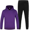 Men's Hoodies Running Sets Male Sports Clothes Suits Sportswear Fitness Training Gym Tracksuit Set Jogging Sport Suit