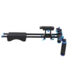 Freeshipping D2 DSLR Rig Caméra Montage Tête De Poche Vidéo Épaule Système De Support 15mm Tige Pince Support Support