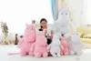 30cm 50cm 80cm 100cm 120cm size Lovely white hippo Plush Toys doll hippo Stuffed Animal Toys comfortable plush doll