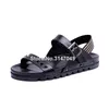 flache ledersandalen für männer