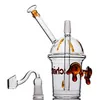 Tortoise Glass Bong Dome UNIF PLAÇÕES COBOTY OBLES GRANDES LIGHAHS SMATULAÇÃO DO TIBLE DE ÁGUA RECYBLER DABS RIGS PERCOLATOR