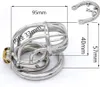 Sex Appeal Massager Chastity Device for Men Metal Cage Stainless Steel Cock Cages Male Belt Penis Ring Toys Bondage Lock Adults Productsss