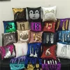 Mermaid Sequin Pillow Case Bling Glitter Reversible Pillowcases Magic Double Side Dekorativ Kudde Bilskydd Kudde Skal Försäljning B21402