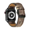 Klassisch für Apple Watch Band Luxus Lederarmband iwatch für 38mm 42mm 40mm 44mm Größenbänder Leder Sportarmband Designer-Armband