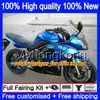 Body + 7Gifts Для KAWASAKI 650R ER 6 F ER6F 2009 2010 2011 Глянцевая зеленый 252MY.6 650 R ER6 F 650 ER 6F 650R ER6F 09 10 11 Полный обтекателя