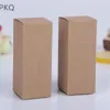 100 st 10 ml 20 ml 30 ml 50 ml 100 ml Vit svart Kraft Paper Packaging Box Droper Bottle Cosmetics Party Present Rör Kartonger247h