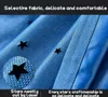 cortinas de estrela azul