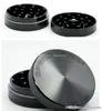 55mm Grote Grinder Aluminium ruimte case Grinder tabaksrook sigarettendetector slijpen rook Tabak Grinder Fit Droog Kruid 2 stuk