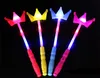 Clignotant Baguette Glow Sticks Light Up Magical Crown Star Gesture Stick Baguettes pour Fête De Mariage Concert Événement Raves Prop enfants faveurs