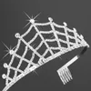 Bridal Tiaras con strass Gioielli da sposa Girls Girls Hopekes Birthday Party Performance Pageant Crystal Crowns Accessori da sposa BW-ZH034