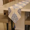 32cm * 210cm Style classique européen chemins de Table à thé décoration de la maison Table à manger tissu hôtel chemin de lit