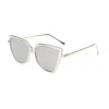 Okulary przeciwsłoneczne 2021 Kobiety Kobiet Cat Eye Sunbird Style Woman Seks Design Marka Okulary przeciwsłoneczne Uv400 Feminino12958