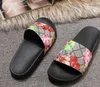 Designer-wer Box Dust Bag Designer Shoes snake print Luxury Slide Summer Wide Flat Sandals Slipper