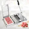 Dispositivo de corda de carne de carneiro de grau alimentício de aço inoxidável Máquina automática de amarrar espeto de churrasco Artefato para máquina de fazer churrasco kebab