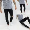 Men's Jeans Mens Big Hole Black Solid Colors Stretch Slim Fit Long Denim Pants Hip Hop Pencil For Male