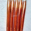 Big Size Round Sharp 1pcs 1012141618202224 Kolinsky Sable Brush Acrylic Nail Art Brush Red Wood Crystal Acrylic Salon267K8444643