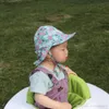 Ins Baby Kids Sun Hat Helmet Flower Watermelon Printed Sunhats Children Fashion Topee Lovely Bucket 14 Colors