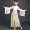 Vestido chino antiguo para niñas y niños, kimono étnico tradicional, disfraz de danza del coro de estudiantes, estilo kimono Yukata japonés, 1278p