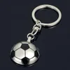 10 stks creatieve persoonlijkheid sporten voetbal sleutelhanger metalen sleutelhanger sleutelhanger houder sleutelhanger porte clef souvenir cadeau