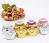 5g Empty Cosmetic Pack Eye Cream jar Travel Cream jar Crystal Acrylic Cream bottle with Crown Cap Refillable Bottle7380106