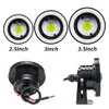 Luzes de trabalho led 2 pçs 25 30 35 Polegada carro nevoeiro projetor branco anjo olho luz halo anel drl condução 30w 1200lm4755024