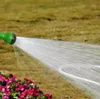 Erweiterbarer Schlauch, Gartenwasserschlauch, erweiterbarer flexibler Schlauch, grün-blaues Wassergartenrohr mit Spray