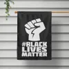Jag kan inte andas flagga Svart Lives Matter 16 stilar 40 * 60cm vägg hängande flygande polyester banner flaggor ooa8052