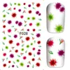10 arks ultra tunna lim 3d nagelkonst dekoration klistermärke och dekaler skönhet blommig blomma design nagel leveranser verktyg