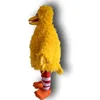 2019 Big Yellow Bird Mascot Costume Cartoon Character Costume Party Free Shipping