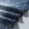 Summer Men's Stretch Short Jeans Fashion Casual Slim Fit High Quality Elastic Denim Shorts Mane Brand Clothes 220507