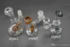 Mini bécher en verre bon marché Heady mini Dab Rig Pipe à eau Plates-formes pétrolières épaisses dropdown fumer narguilé 14mm tabac Bol barboteur fumer bong