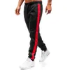 Pantalon de créateur pour hommes pantalon de cargaison de sport pour hommes épissant les joggeurs de pantalons imprimés décontractés