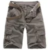 Wholesale Hot Sale Summer Men's Army Cargo Work Casual Shorts Men Fashion Sports Overall Trousers Plus size