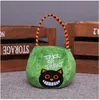 Halloween Candy Bag Детские Подарки Тыква Круглые стерео сумка украшения партии мешок Творческий сумки 7 Стили DHL XD22221
