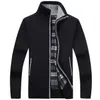 New Cardigan Mens Cardigans Knitwear Zipper Sweaters Warm Fleece Hoodie sweatshirt Casual Hoodies For Autumn Winter M-3XL