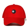 8 balle noire non structurée papa chapeau mode casples de baseball de haute qualité coton coton chapeaux garros casquette dropshippin1040123