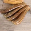 1 Pc Handmade Wooden Sandalwood Wide Tooth Wood Comb Natural Head Massager Hair Combs Hair Care Whole1842963