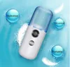 Mini Face Sprayer Nano Mister Spray Electric Facial Fuktgivande Portable Skin Luftfuktare USB Uppladdningsbart hudvårdsverktyg