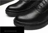 Oxford Leather Business Brogue Night Dress Chaussures officielles pour hommes zapatos hombre de vestir formel e mal