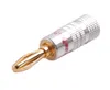 Altoparlanti in oro 24K di alta qualità Banana Plugs Connectors di Friendsworld 500PCSlot DHL 4695956