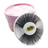 3D faux nertsen wimpers 25mm false nertsen eyelashes 100% handgemaakte natuurlijke lange nep wimpers met geschenkdoos RRA1164