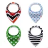 Baby Bibs Burp Cloths Infant Cartoon Fashion Bandana Waterproof Pure Cotton Saliva Bibs Scarf INS Kids Pinafore Dribble Triangle Bibs TL1073