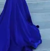 Mulheres vestido de noite vestidos sexy azul sólido slim vestido longo vestido mulheres vestido de festa vestido vestido de fiesta