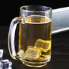 2-i-1 transparent vinglas Creative Conneined Beer Cup dubbel person Dricker Friends Beer Glass