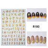 New English Letter Nail Sticker 4pcs Ultra Thin Gummed Black And White Gold And Silver Nail Art Supplies Nails Sticker D27305580874